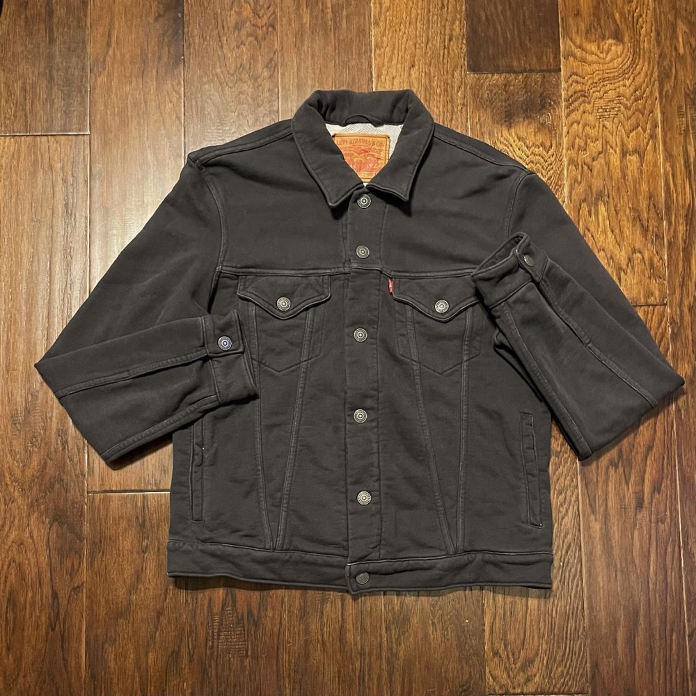 Levi’s Button Soft Shell Trucker Jacket - image 1